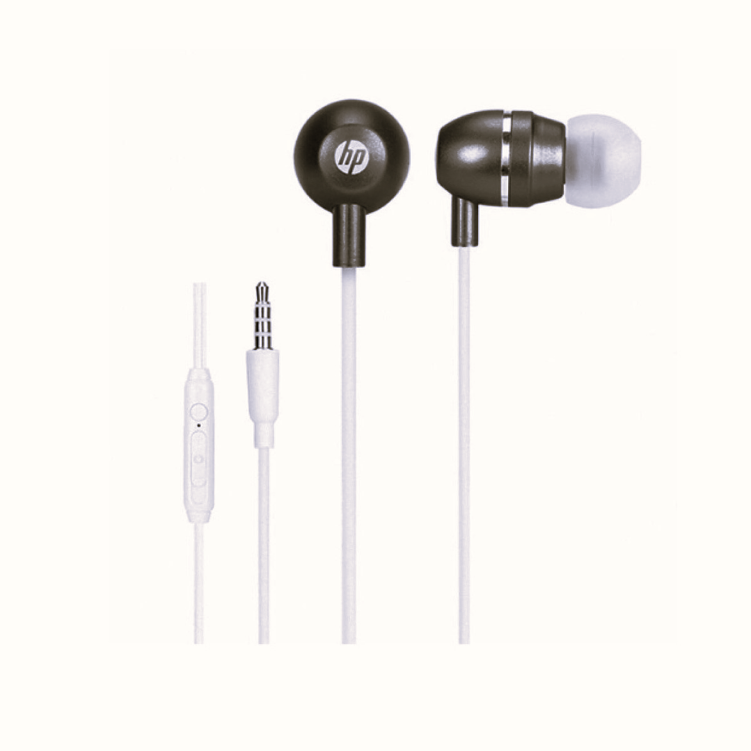 Audífono Hp Ajuste Volumen Y Micrófono Gold 1