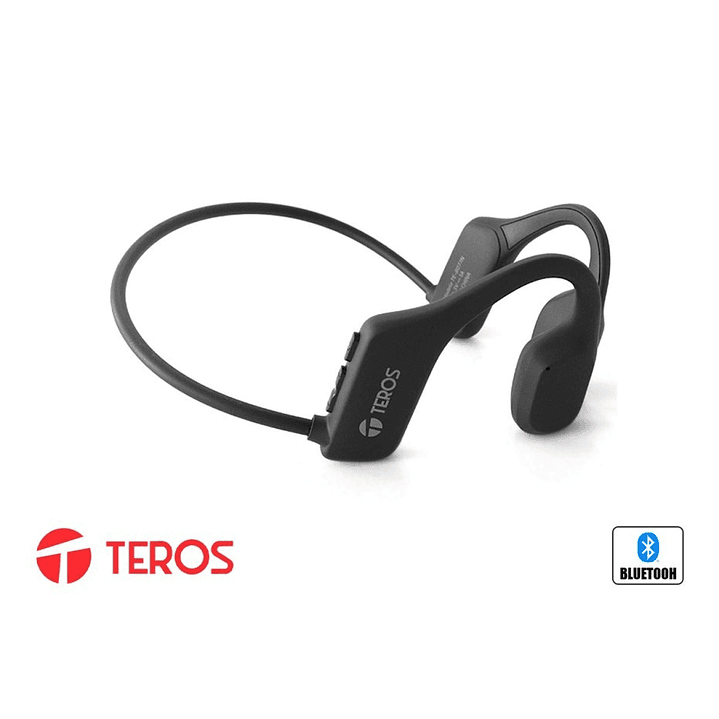 AURICULAR TEROS TE8077N DE CONDUCCIÓN ÓSEA  NEGRO 3