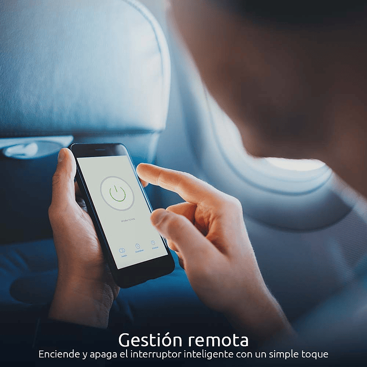 Enchufe externo inteligente wifi Nexxt NHP-O610 220V  2 tomacorrientes 5