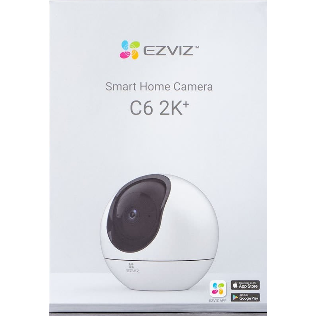 Ezviz cámara seguridad WIFI C6 2K 4MP Noche color Gira 360º 5