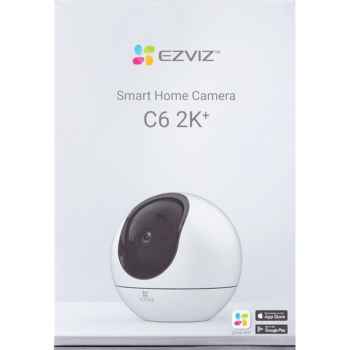 Ezviz cámara seguridad WIFI C6 2K 4MP Noche color Gira 360º 5