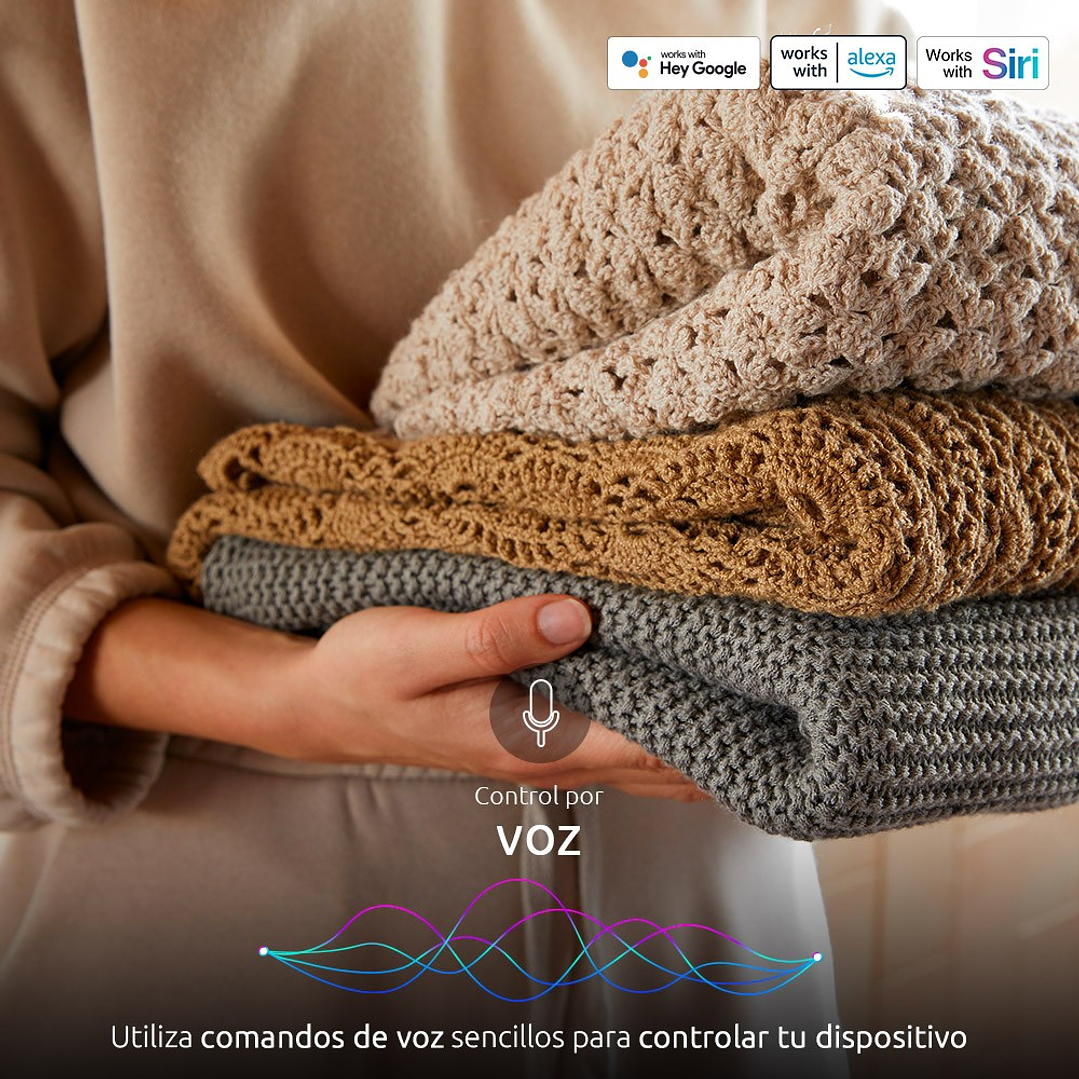 Interruptor inteligente monopolar con conexión Wi-Fi 4