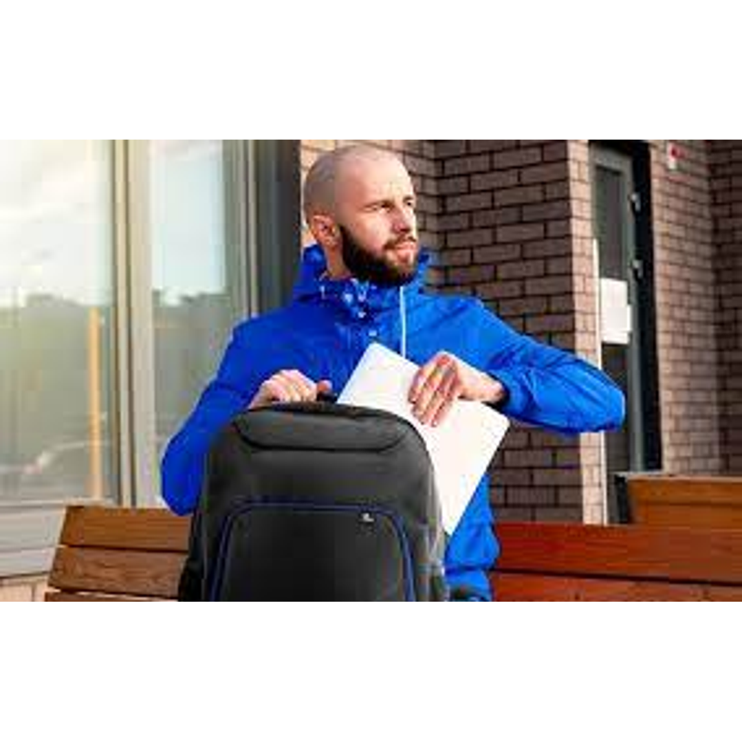 MOCHILA XTECH HASTA 15.6  NEGRO 4