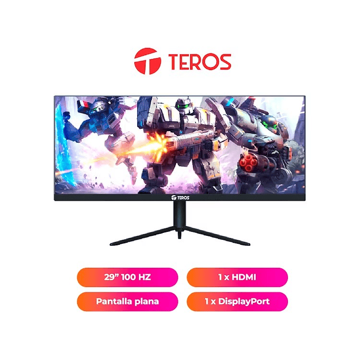 Monitor Teros Gaming UltraWide TE-2910G 29 IPS WFHD 100HZ  1MS  G-sync 1