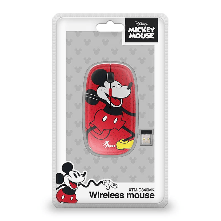 MOUSE INALAMBRICO XTECH MICKEY MOUSE 1