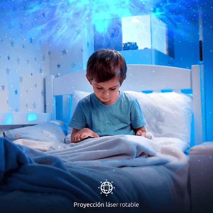 Proyector de galaxias y estrellas inteligente Nexxt conexión wifi  control por voz 3
