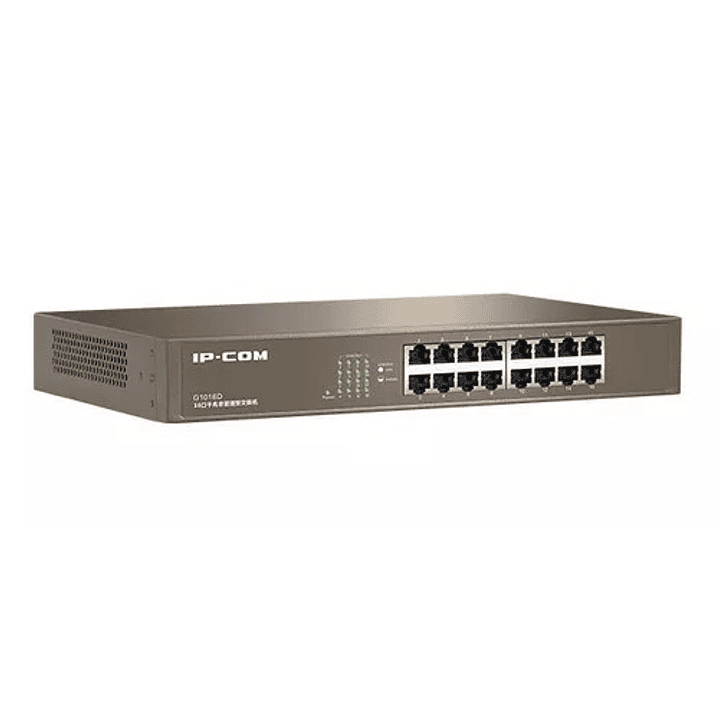 Switch IPCOM G1016D Conmutador De 16 Puertos 10/100/1000 MBPS 1