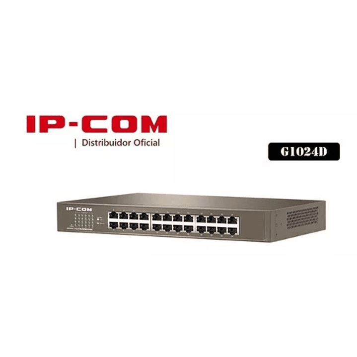 Switch IPCOM G1024D Conmutador De 24 Puertos 10/100/1000 MBPS 1