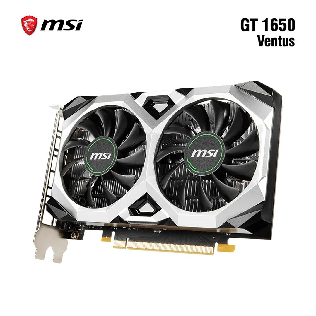 VGA MSI GFORCE NVIDIA GTX 1650 D6 VENTUS XS OCV3 4GB GDDR6 2