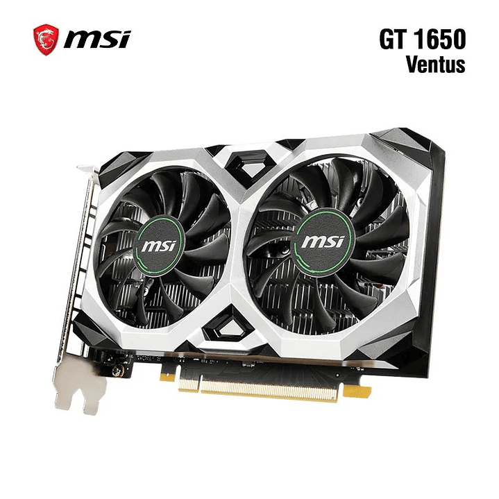 VGA MSI GFORCE NVIDIA GTX 1650 D6 VENTUS XS OCV3 4GB GDDR6 2