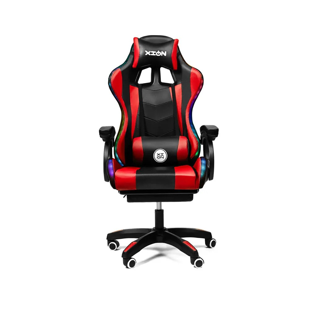 Silla Gamer Xion Raven RGB con Luces Masajeador 1