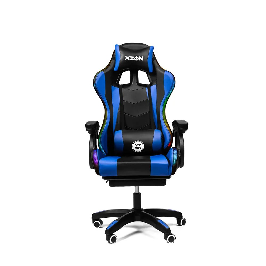 Silla Gamer Xion Raven RGB con Luces Masajeador 3