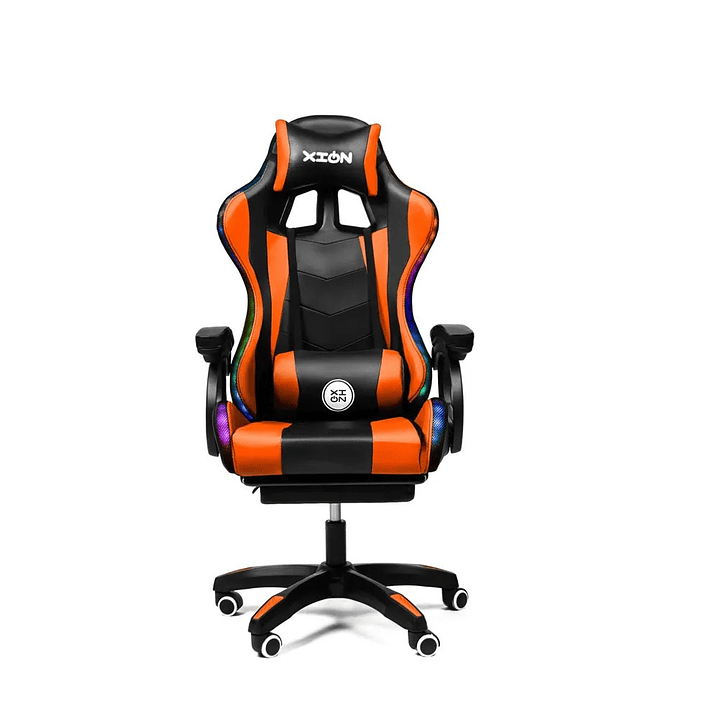 Silla Gamer Xion Raven RGB con Luces Masajeador 5