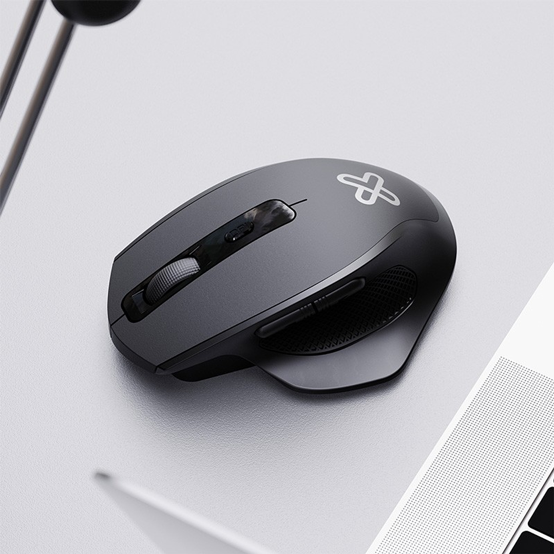 MOUSE KLIP INALAMBRICO ERGONOM. KMW-760 ERGOLAST 3