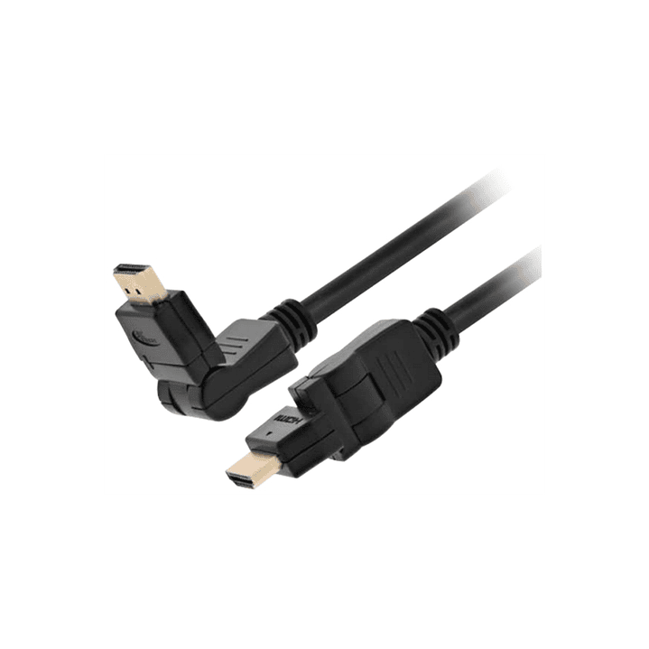 Cable HDMI Xtech XTC-610 HDMI 4K Giratorio Pivotante Macho a Macho 3M 3