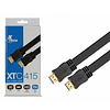 Cable Xtech XTC415 de HDMI plano con conector macho a macho 1