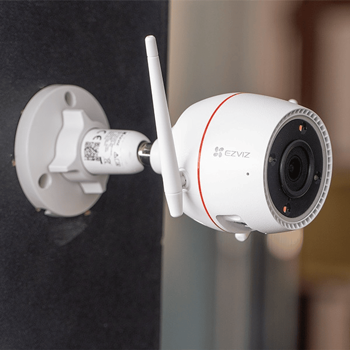 EZVIZ H3C 2K Cámara de Seguridad WIFI 3MP Exterior, Audio bidireccional Detección Humano Alexa 2