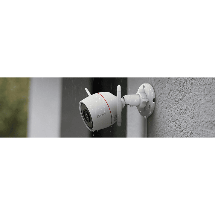 EZVIZ H3C 2K Cámara de Seguridad WIFI 3MP Exterior, Audio bidireccional Detección Humano Alexa 4
