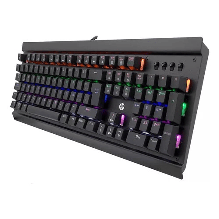 TECLADO MECANICO GAMING HP GK500 RGB USB NEGRO 2