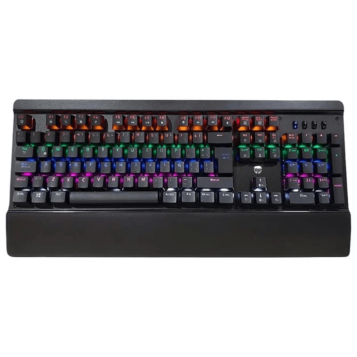 TECLADO MECANICO GAMING HP GK500 RGB USB NEGRO 4