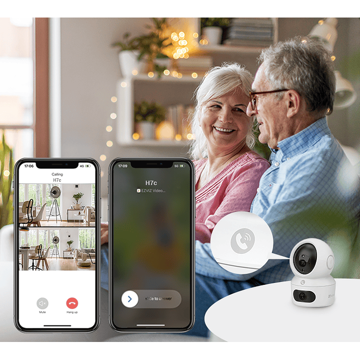 CAMARA WIFI IP H7C DUAL LENTE 2K+ EZVIZ 4