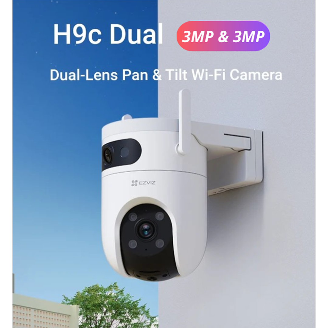 CS-H9C Cámara IP Wi-Fi de Doble Lente con Rotación Horizontal y Vertical EZVIZ 5