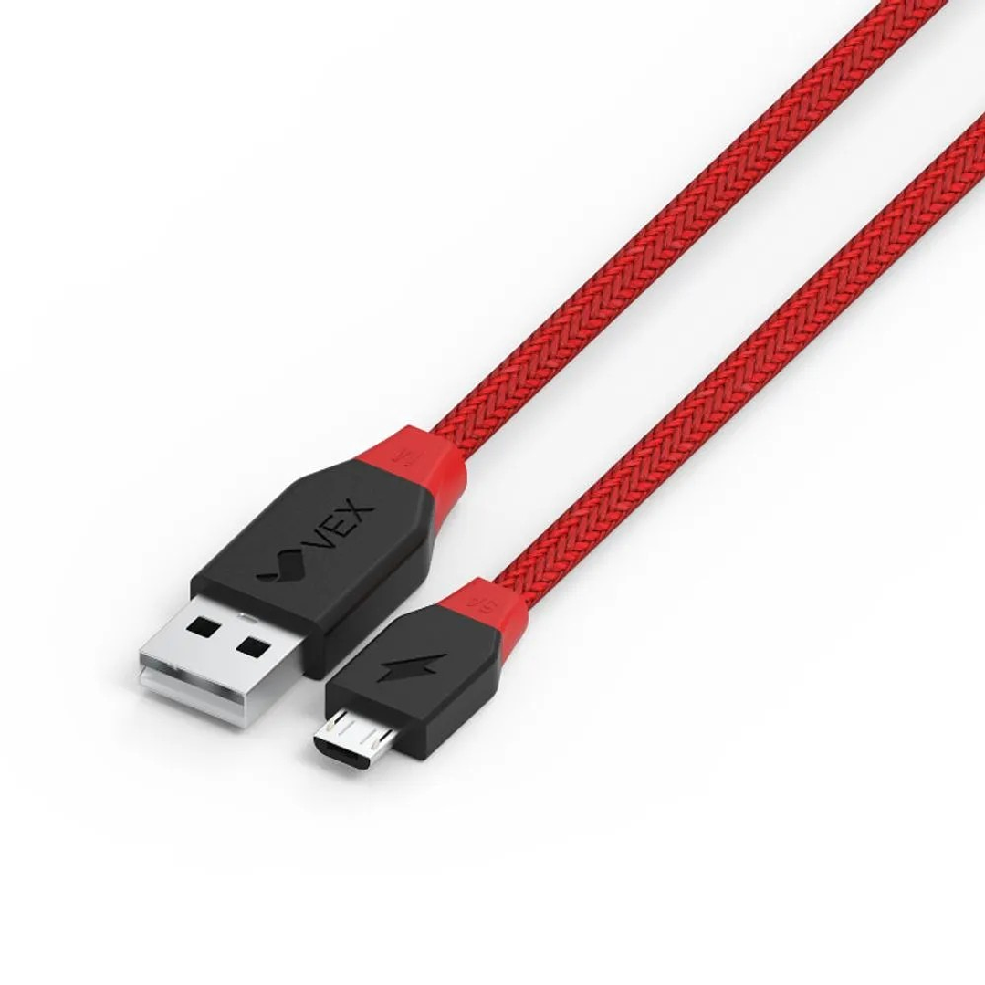 Cable TIPO C 5A  Rojo de 1 Metro - VEX 2