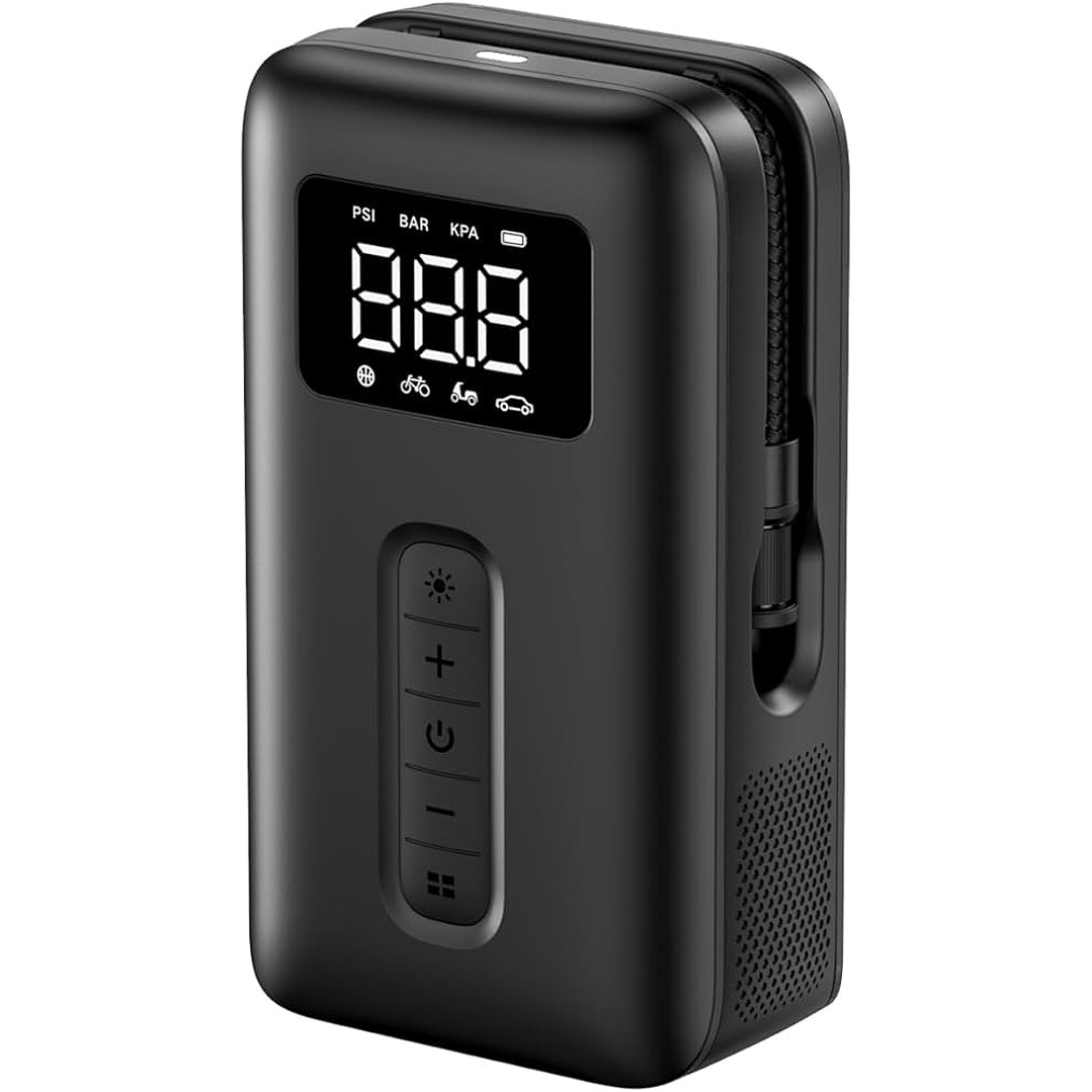 Inflador Compresor de Aire con Batería e Iluminación LED - UGREEN 1