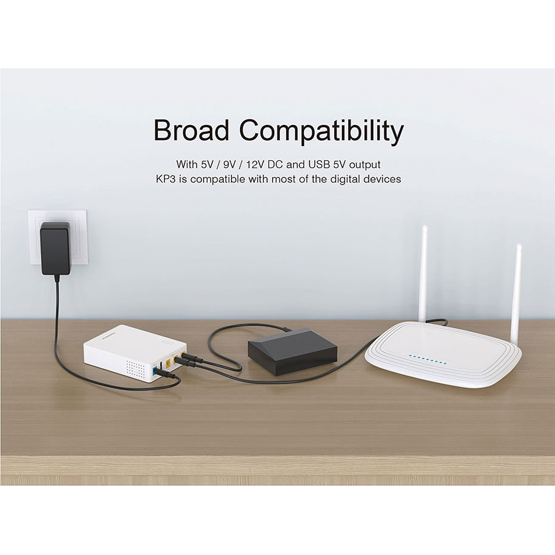 Mini Ups Inteligente Marsriva KP3 18watts/ 10.000mah 2