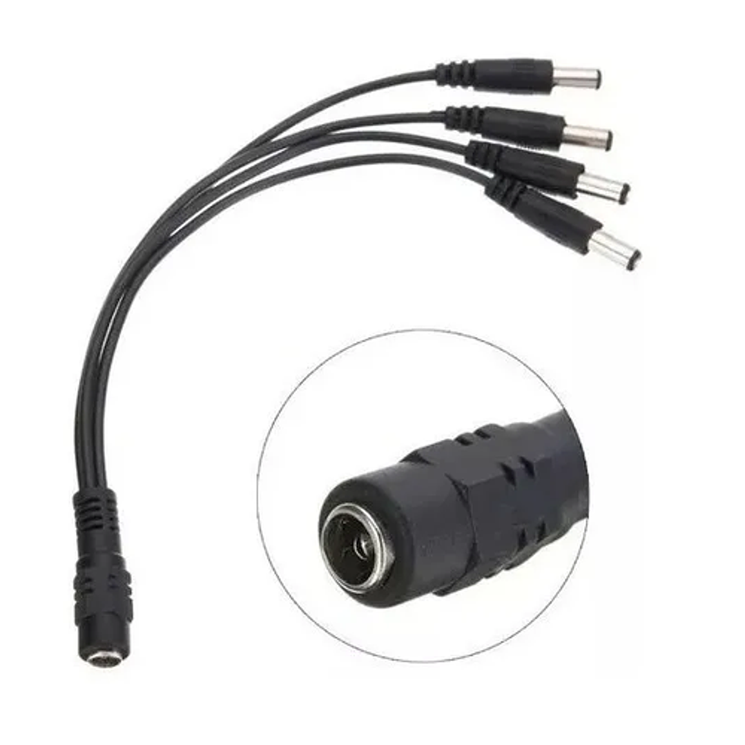 Pulpo Conector DC 4 salidas 2
