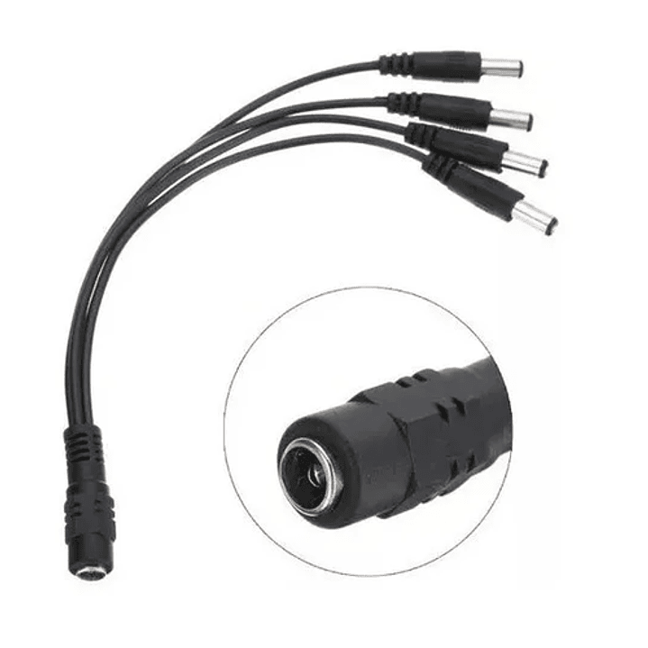 Pulpo Conector DC 4 salidas 2