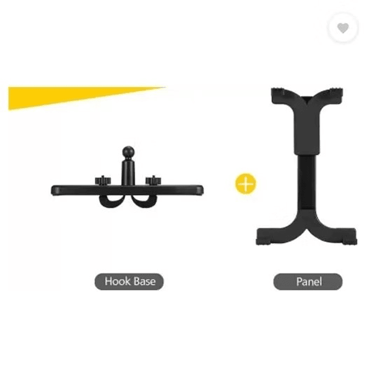 Sujetador para tablet de asiento trasero 3