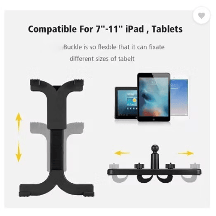 Sujetador para tablet de asiento trasero 4