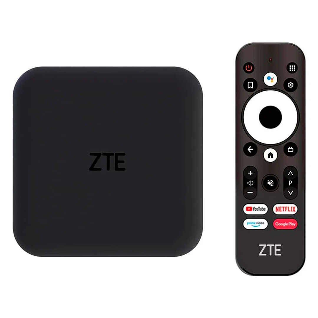 TV BOX 4K ZTE ANDROID TV CERTIFICADO CON CHROMECAST Y CONTROL DE VOZ 3