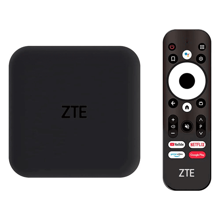 TV BOX 4K ZTE ANDROID TV CERTIFICADO CON CHROMECAST Y CONTROL DE VOZ 3