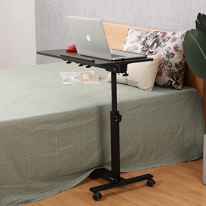 Mesa Ajustable con Ruedas y Porta Mouse para Laptop 2