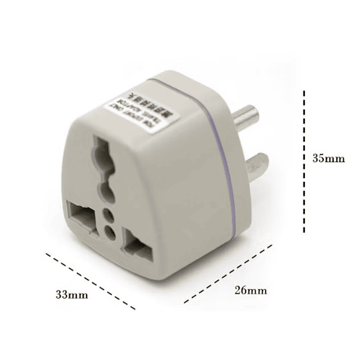 Enchufe universal con tierra 2