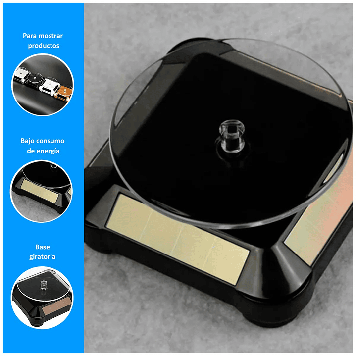 Exhibidor Giratorio Solar 3