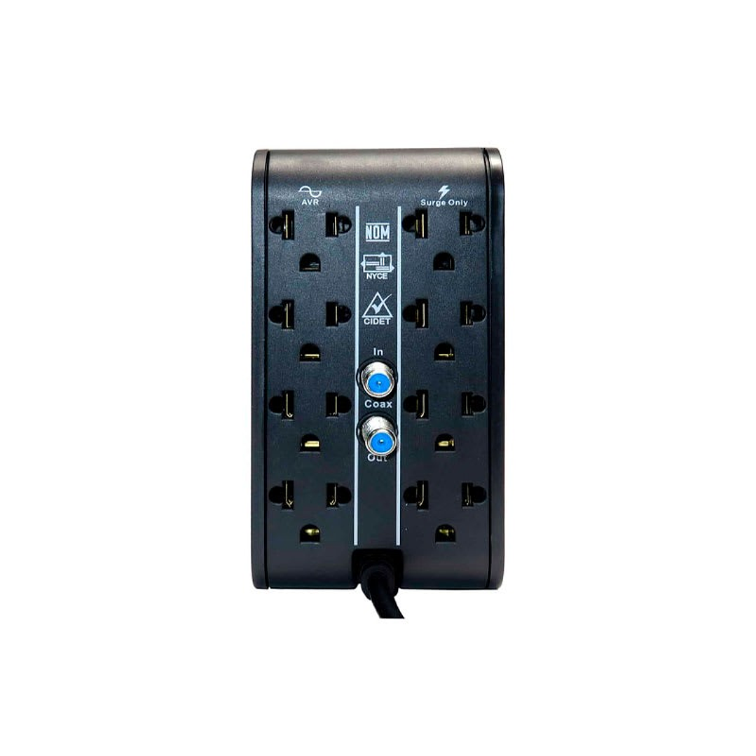 ESTABILIZADOR CDP R2C-AVR1008I 1000VA/500W, 8 TOMAS 2