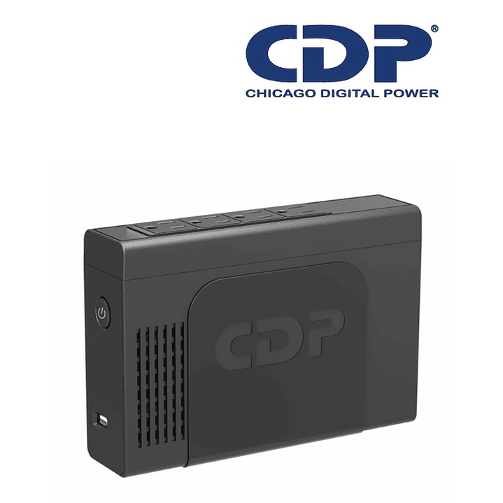 UPS CDP INTERACTIVO PORTATIL Li504i, 500VA/250W, 4 TOMAS 1