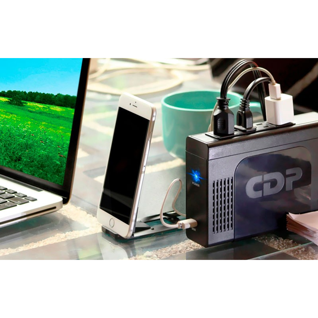 UPS CDP INTERACTIVO PORTATIL Li504i, 500VA/250W, 4 TOMAS 2