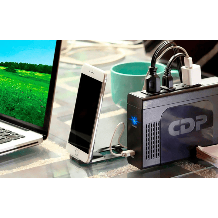 UPS CDP INTERACTIVO PORTATIL Li504i, 500VA/250W, 4 TOMAS 2