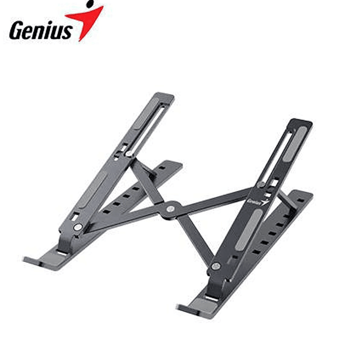 Base GENIUS P/Notebook - Tablet G-Stand Aluminio Hasta 17