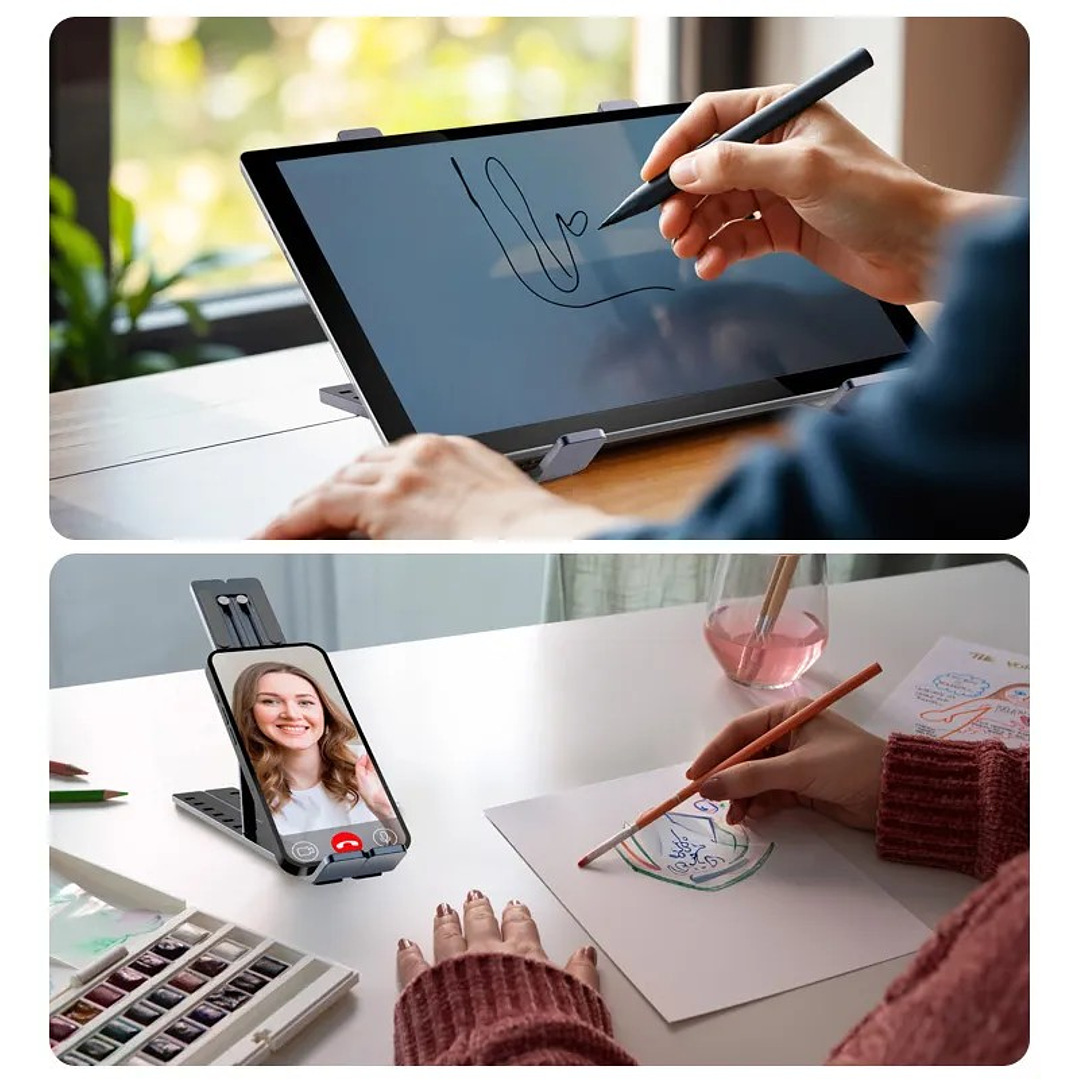 Base GENIUS P/Notebook - Tablet G-Stand Aluminio Hasta 17