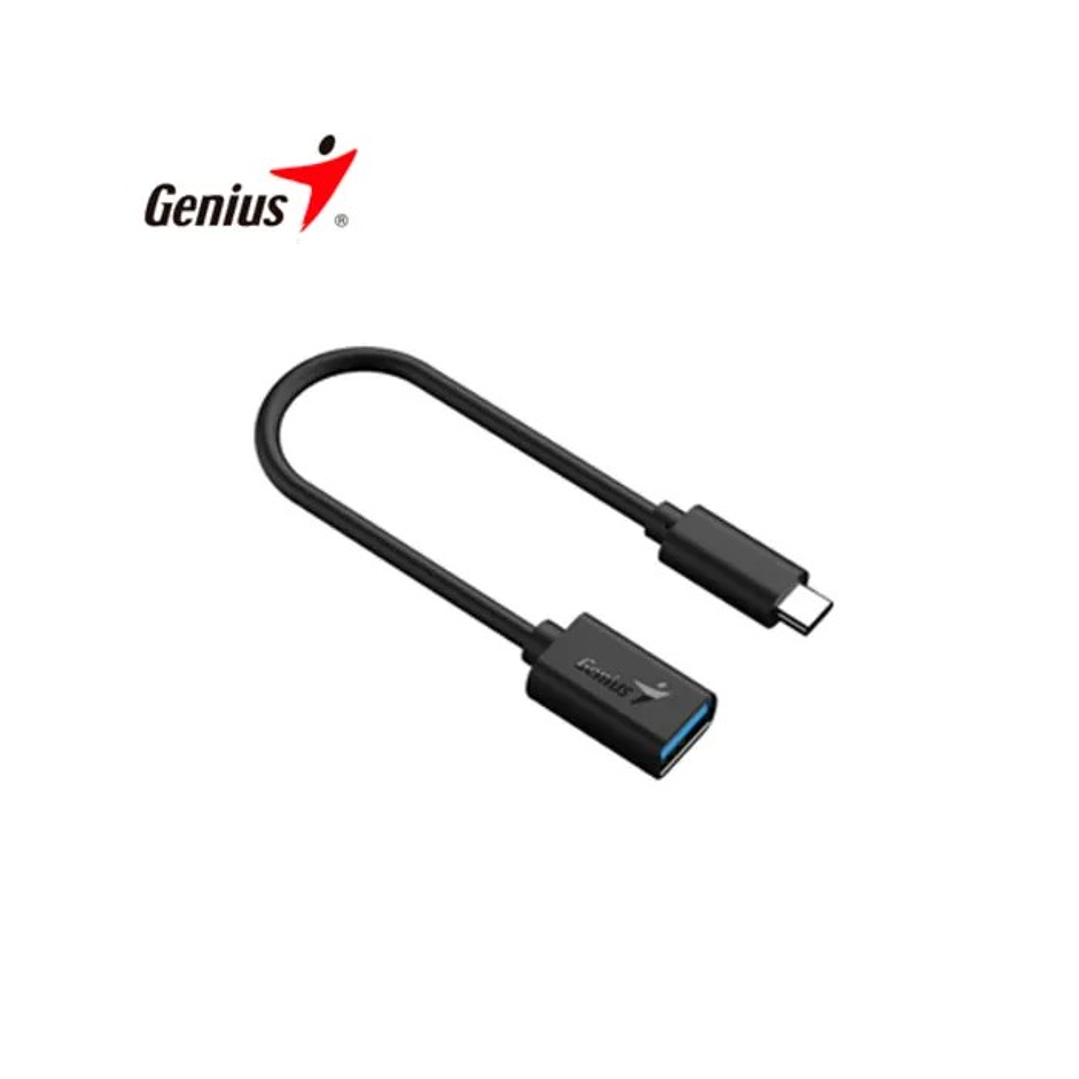 Adaptador GENIUS ACC-C2AC USB-C a USB-A  1