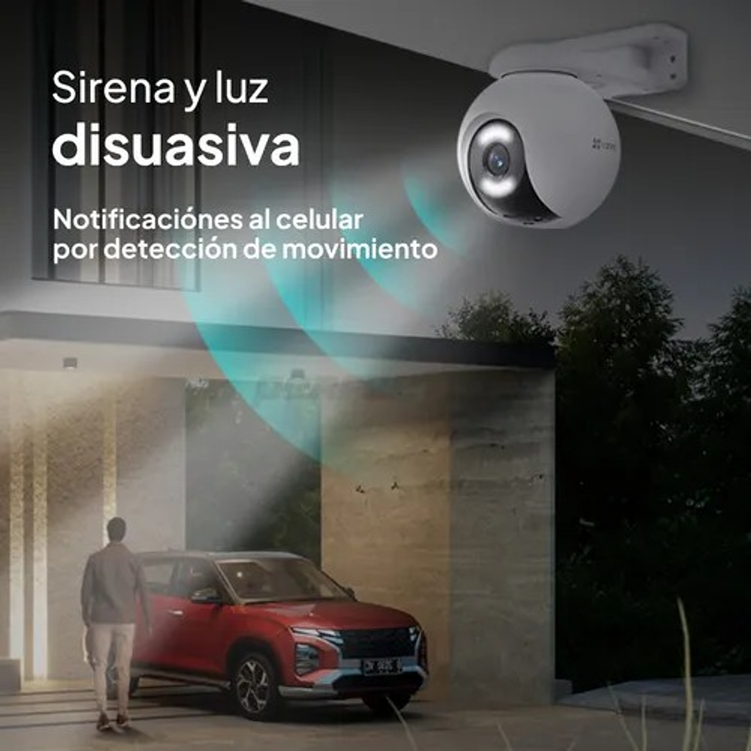 EZVIZ H80X Dual 4K Cámara de Seguridad WIFI 4K+2MP 4