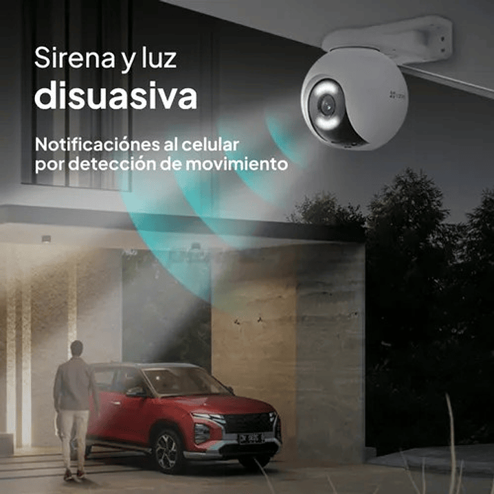 EZVIZ H80X Dual 4K Cámara de Seguridad WIFI 4K+2MP 4