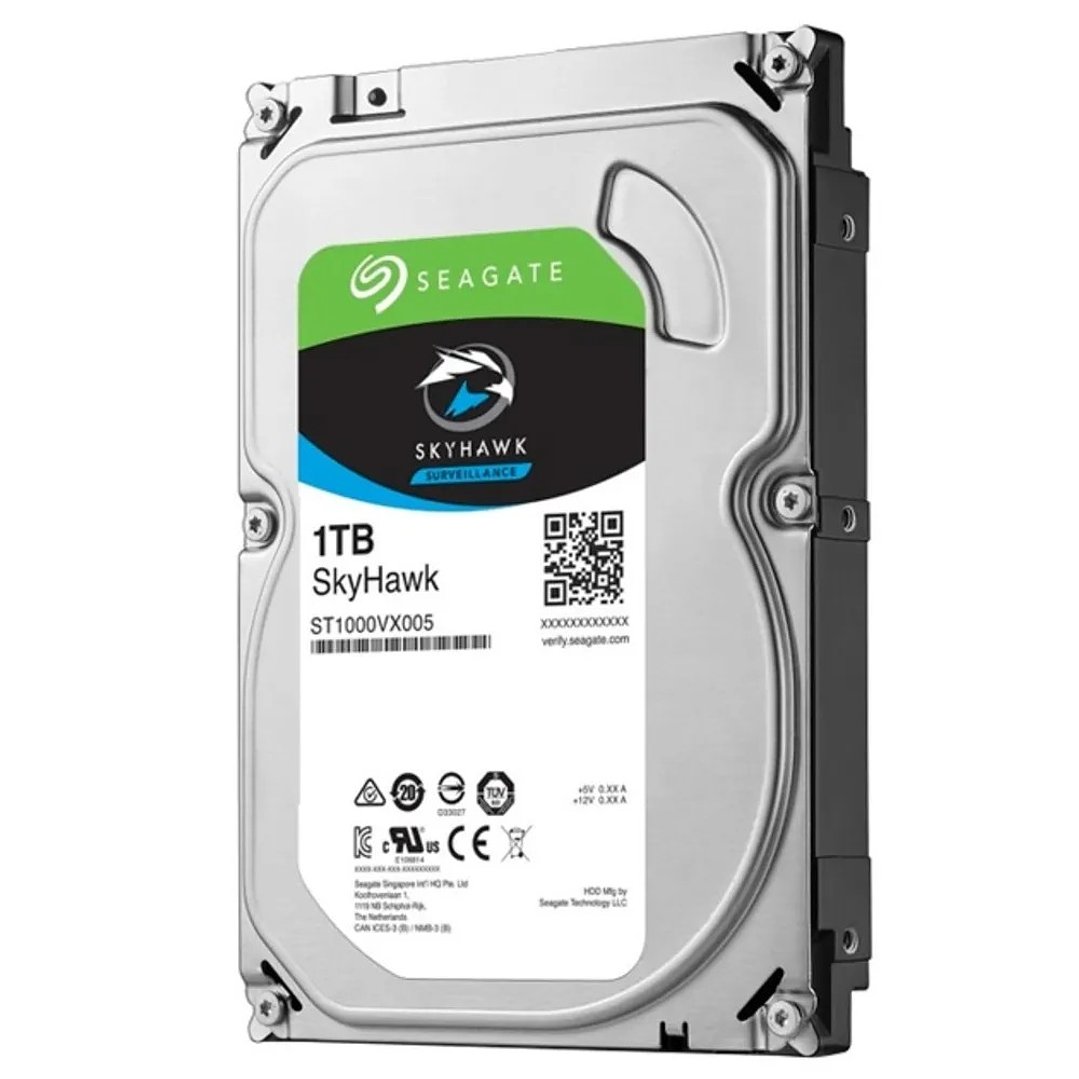 Disco Duro SEAGATE 1tb Skyhawk ST1000VX013 Cache 245mb, 5400 Rpm, 3.5