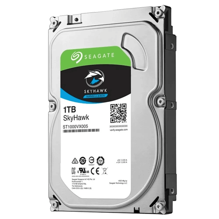 Disco Duro SEAGATE 1tb Skyhawk ST1000VX013 Cache 245mb, 5400 Rpm, 3.5