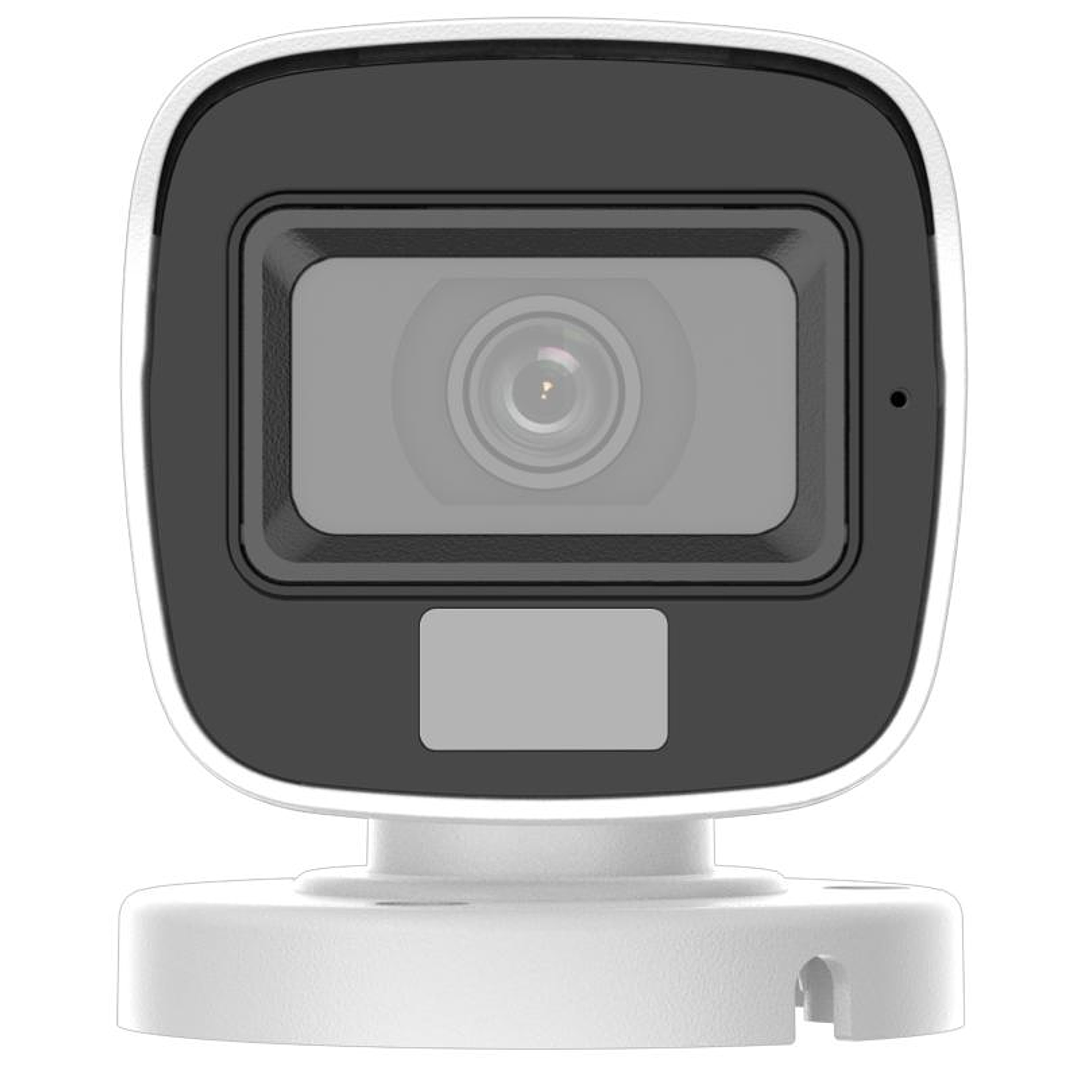 Cámara bullet fija de audio de doble luz de 2MP METAL-HILOOK 2